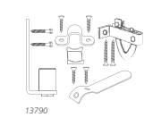 GATE FITTINGS D LATCH & HINGE