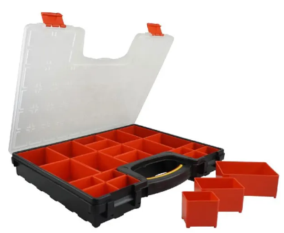 SINGLE SIDED STORAGE BOX 20 COMPARTMENT