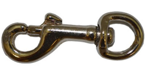 ROUND SWIVEL EYE SNAPHOOK NP