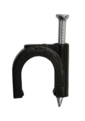 13MM MOUNTING CLIP W/ MASONRY NAIL PK10