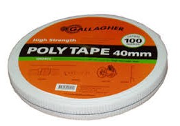 40MM / 1 1/2” POLY TAPE - 100M