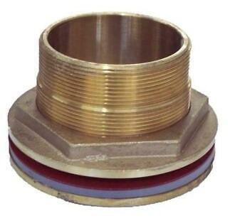 LARGE BRASS TANK FITTING