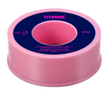 THREAD SEAL TAPE (TEFLON/PTFE) - PINK - 12MM X 10M