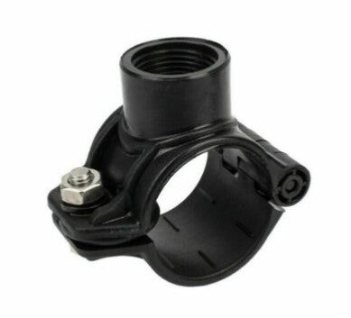 RURAL TAPPING SADDLE 1 BOLT ZINC