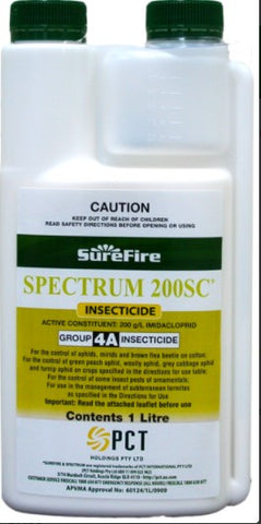 SPECTRUM 200 SC SUSPENSION CONCENTRATE INSECTICIDE