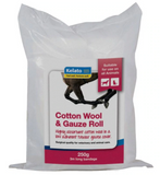 COTTON WOOL & GAUZE ROLL