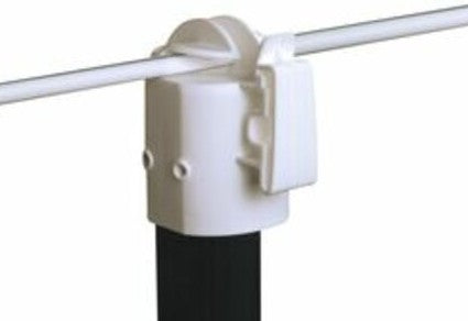 STEEL POST TOPPER WHITE